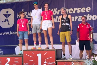 Dominik Hirczy und Monika Schwarzenbacher sind Landesmeister im Halbmarathon