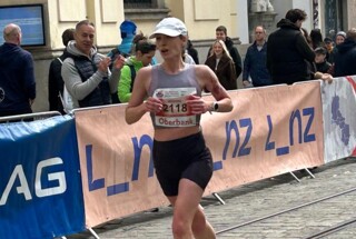 Starke Leistungen der neuen Marathon-Landesmeister Veronika Mutsch und Florian Ganitzer