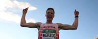 Peter Herzog läuft Österreichischen Marathon Rekord